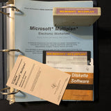 TEXAS INSTRUMENTS TI 99/4A Multiplan (1981) complete suite Microsoft database disk