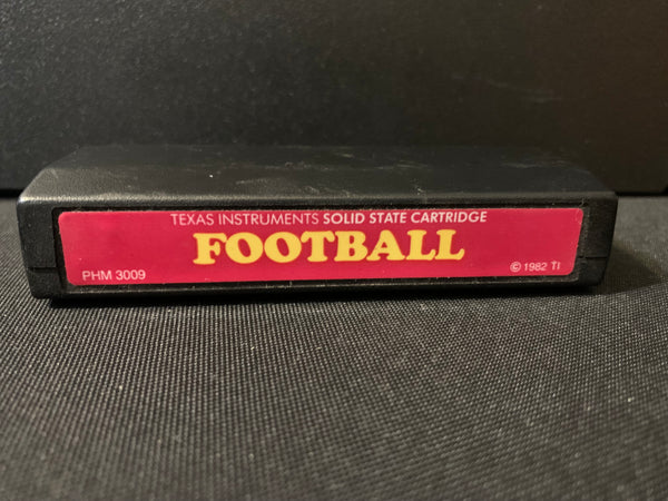 TEXAS INSTRUMENTS TI 99/4A Football (1982) red label tested game cartridge