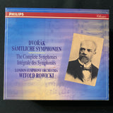 CD Dvorak 'Complete Symphonies' (1991) Witold Rowicki, London Symphony 6-disc set