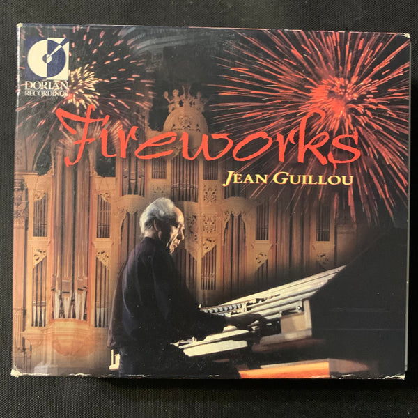 CD Jean Guillou 'Fireworks' (1995) 3-disc classical organ Stravinsky, Mussorgsky, Bach, Mozart