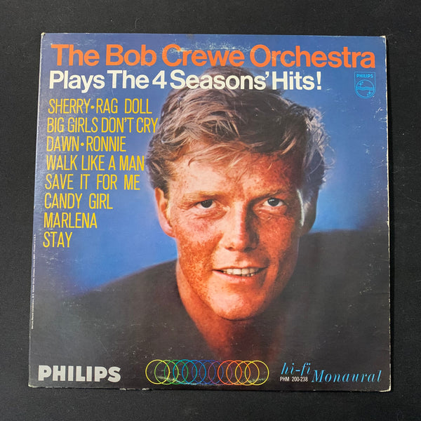 LP Bob Crewe Orchestra 'Plays the 4 Seasons Hits' (1967) VG+/G+ vinyl record