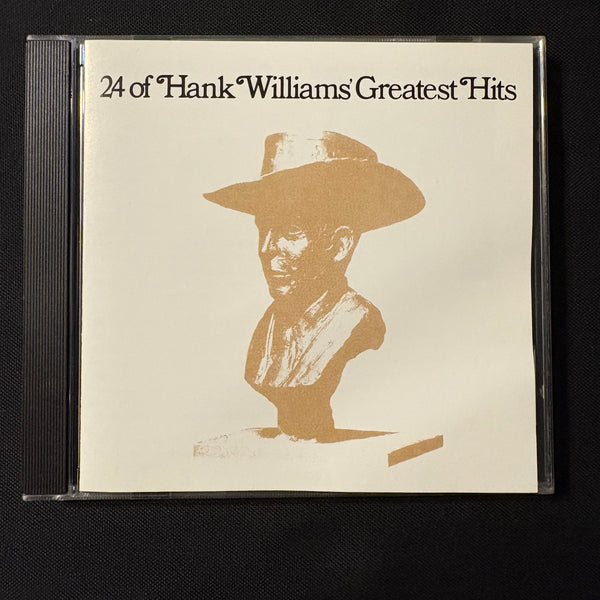 CD Hank Williams '24 of Hank Williams' Greatest Hits' (1976) Your Cheatin' Heart, Kaw-liga