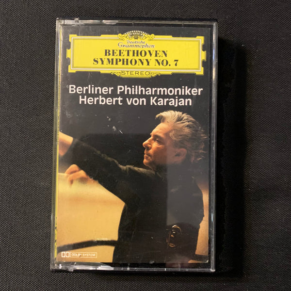 CASSETTE Beethoven Symphony No. 7 (1976) Herbert von Karajan, Berliner Philharmoniker