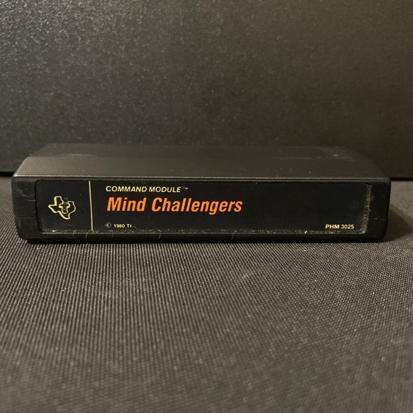 TEXAS INSTRUMENTS TI 99/4A Mind Challengers (1980) tested game cartridge