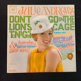 LP Julie Andrews 'Don't Go In the Lion's Cage Tonight' (1962) VG+/VG+ vinyl record