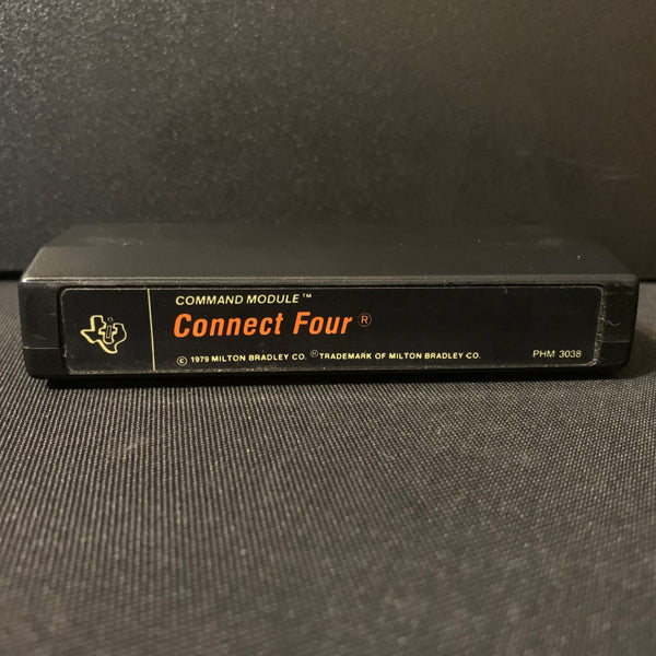 TEXAS INSTRUMENTS TI 99/4A Connect Four (1979) tested black label video game cartridge