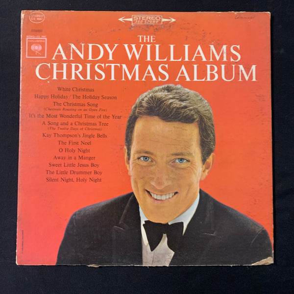 LP Andy Williams 'Christmas Album' (1963) VG-/G rough copy vinyl record