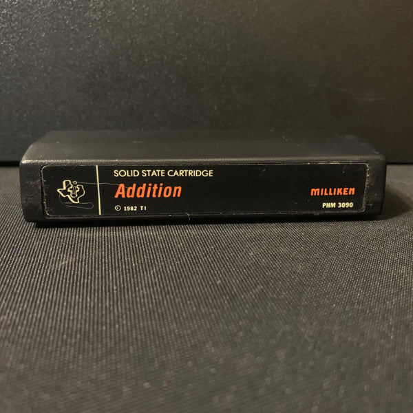 TEXAS INSTRUMENTS TI 99/4A Addition tested Milliken educational cartridge math