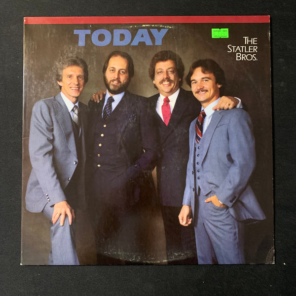 LP Statler Brothers 'Today' (1983) VG+/VG+ vinyl record