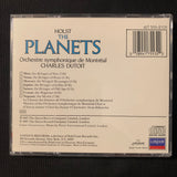 CD Holst 'The Planets' (1987) Orchestre symphonique de Montreal, Charles Dutoit