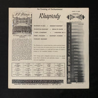 LP 101 Strings 'Rhapsody' (1961) VG+/VG+ vinyl record