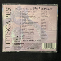 CD Lifescapes: Music In the Time of Shakespeare (1999) Dirk Freymuth, Dowland, Holborne, Byrd