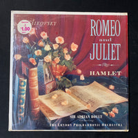 LP Tchaikovsky 'Romeo and Juliet and Hamlet' (1960) London Philharmonic, Adrian Boult