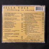 CD Bella Voce 'Folksong In Chorus' (2002) His Majestie's Clerkes Chicago a cappella choral group