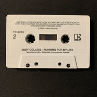 CASSETTE Judy Collins 'Running For My Life' (1980) Columbia House club tape