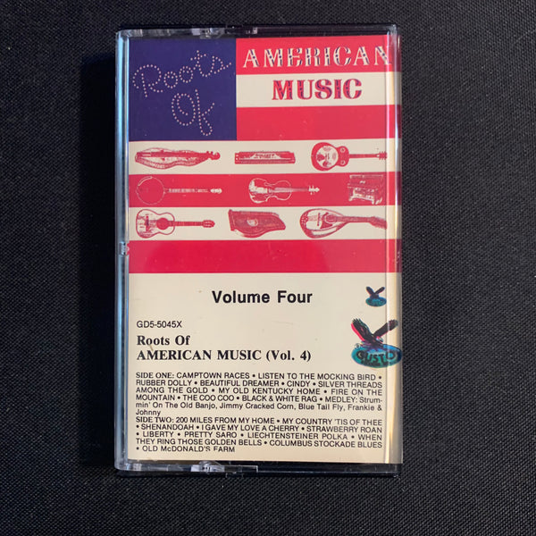 CASSETTE Roots Of American Music [tape 4] (1982) folk pop jazz classics