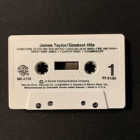 CASSETTE James Taylor 'Greatest Hits' (1976) vintage tape Fire and Rain