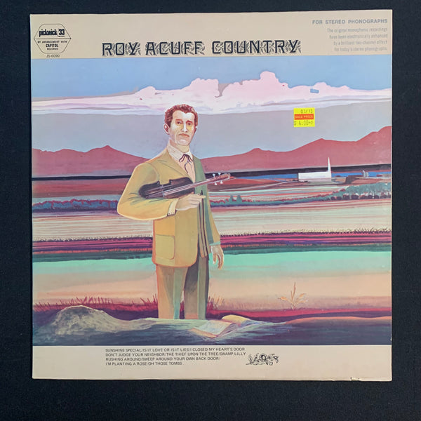 LP Roy Acuff 'Country' (1970) VG+/VG+ vinyl record