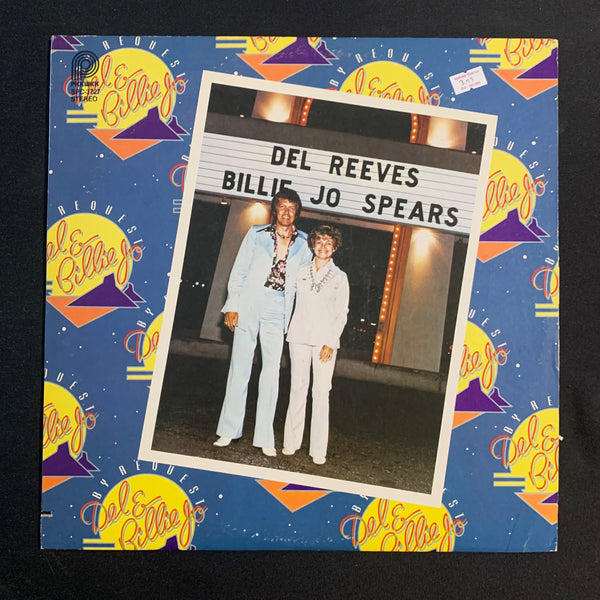 LP Del Reeves and Billie Jo Spears 'By Request' (1976) VG+/VG+