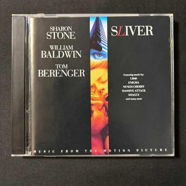 CD Sliver soundtrack (1993) UB40, Young Gods, Enigma, Neneh Cherry, Massive Attack