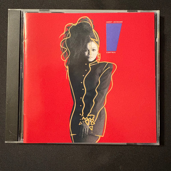 CD Janet Jackson 'Control' (1986) Nasty, What Have You Done For Me Lately