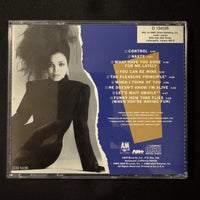 CD Janet Jackson 'Control' (1986) Nasty, What Have You Done For Me Lately