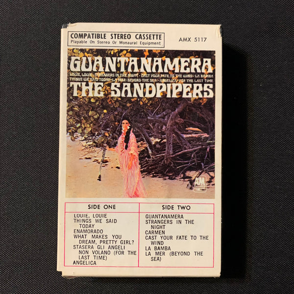 CASSETTE Sandpipers 'Guantanamera' (1966) black clamshell Ampex tape
