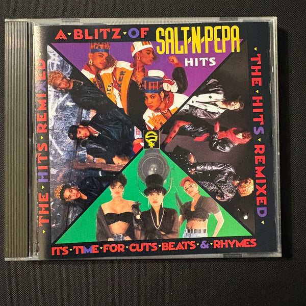 CD Salt-n-Pepa 'A Blitz of Hits Remixed' (1990) Push It, Let's Talk About Sex, My Mic Sounds Nice