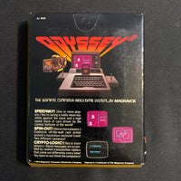 MAGNAVOX ODYSSEY 2 Speedway/Spin-Out/Crypto-logic (1978) boxed tested video game