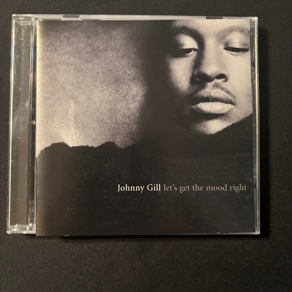 CD Johnny Gill 'Let's Get the Mood Right' (1996) Stevie Wonder, Roger Troutman