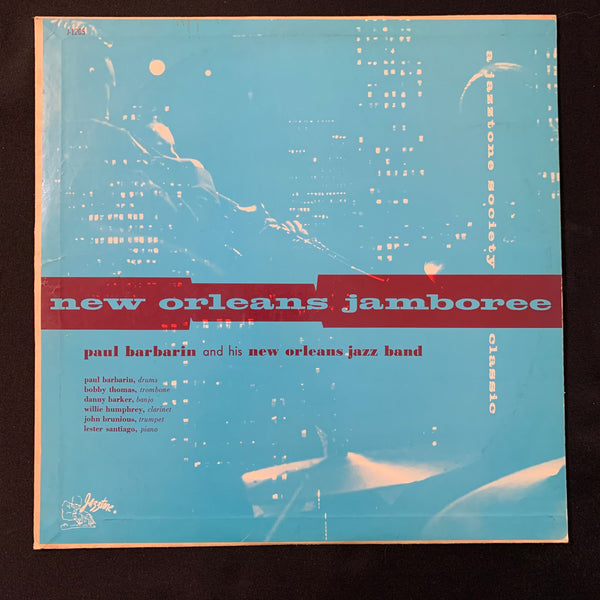 LP Paul Barbarin and His New Orleans Jazz Band 'New Orleans Jamboree' VG/VG+ vinyl record