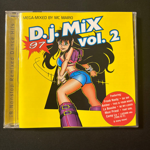 CD DJ Mix Volume 2 (1997) Freak Nasty, 2 Live Crew, La Bouche, RuPaul, Funky Green Dogs