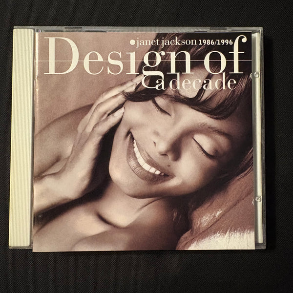 CD Janet Jackson 'Design Of a Decade 1986-1996' (1995) Runaway, Nasty, Black Cat, Pleasure Principle