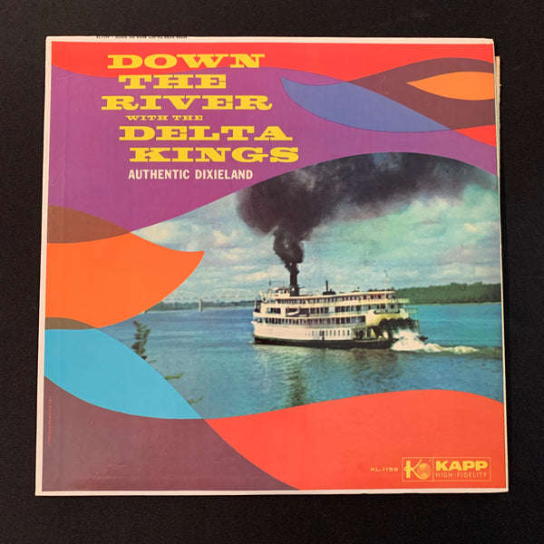 LP Delta Kings 'Down the River With the Delta Kings' (1959) VG+/VG+ Dixieland vinyl record