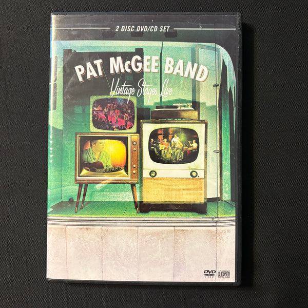 DVD Pat McGee Band 'Vintage Stages Live' (2007) 2-disc CD/DVD set