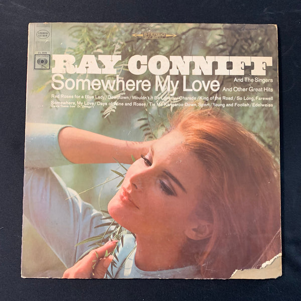 LP Ray Conniff 'Somewhere My Love' (1966) VG/VG easy listening vinyl record