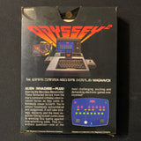 MAGNAVOX ODYSSEY 2 Alien Invaders Plus (1980) tested boxed video game cartridge