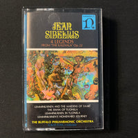 CASSETTE Sibelius '4 Legends From the Kalevala' Lukas Foss, Buffalo Philharmonic