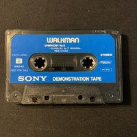 CASSETTE Sony Walkman Demonstration Tape The Square Jungle Strut and Dvorak Symphony No. 8