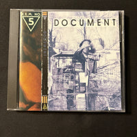 CD R.E.M. 'Document' (1987) The One I Love, It's The End of the World As We Know It