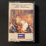 CASSETTE Pergolesi Flute Concertos Nos. 1 and 2, Bach Suite No. 2 - Rampal, Munchinger