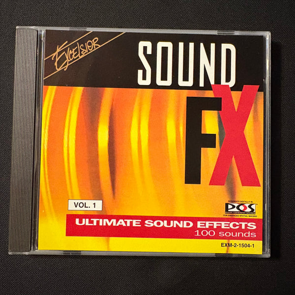 CD Ultimate Sound Effects Vol. 1 (1994) Excelsior sound fx