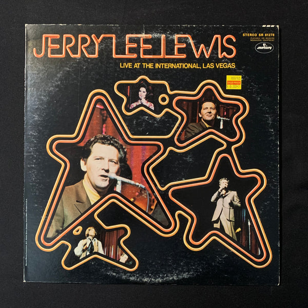 LP Jerry Lee Lewis 'Live At the International, Las Vegas' (1970) VG/VG vinyl record