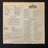 LP Sesame Street 'Happy Birthday' (1977) VG/G kids' record vinyl CTW PBS