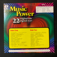 LP Music Power (1974) K-Tel compilation VG+/VG+ Sonny and Cher, Millie Jackson, Brownsville Station