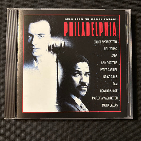 CD Philadelphia soundtrack (1993) Bruce Springsteen, Neil Young, Sade, Peter Gabriel