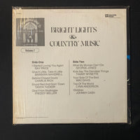 LP Bright Lights and Country Music (1973) Columbia House VG+/VG+ Ray Price, Barbara Mandrell, George Jones