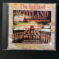 CD Lowland Band 'Spirit of Scotland' (1997) pipes, drums, military band