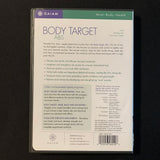 DVD Body Target: Abs (2003) Gaiam exercise video Pilates yoga