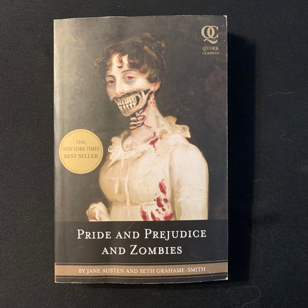 BOOK Jane Austen, Seth Grahame-Smith 'Pride and Prejudice and Zombies' (2009) paperback